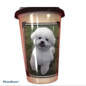 I Love My Bichon Frise Dog Travel‎ Coffee Mug